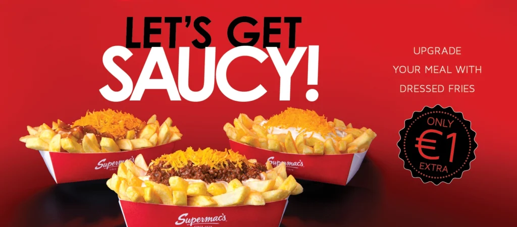 Supermac’s Fries Menu